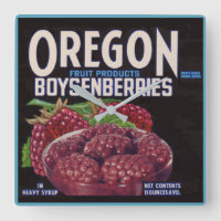 Oregon Boysenberry, 1940 pode rotular