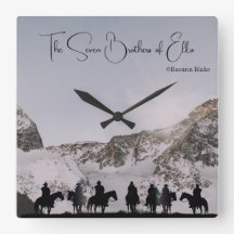 Os Sete Irmãos de Elko Wall Clock