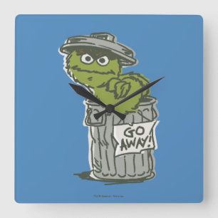Relógio Quadrado Oscar, Grouch Vintage 2