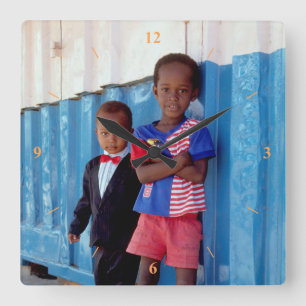 Relógio Quadrado Overdressed em Zanzibar.