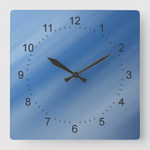 Relógio Quadrado padrão de cores 3