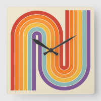 Padrão Geométrico de Stripes com Estilo Retroativo
