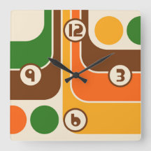 Padrão Geométrico do Estilo de Imagem Retroativa d