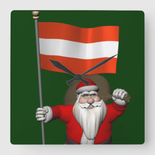 Relógio Quadrado Papai Noel, Alferes De Österreich