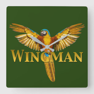 Relógio Quadrado Parrot Wingman