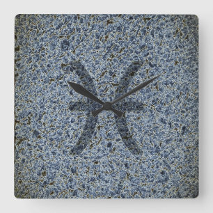 Relógio Quadrado peixes