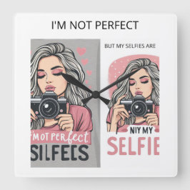 Relógio Quadrado Perfect Girl