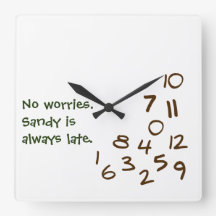 Personalizado SEMPRE TARDE