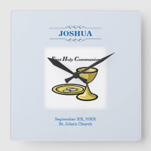 Relógio Quadrado Personalizar, primeiro órgão comunitário e sangue