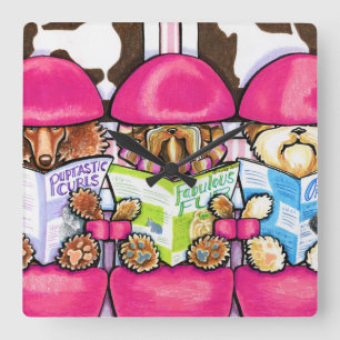 Relógio Quadrado Personalize o produto