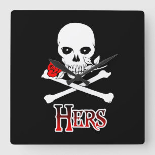 Relógio Quadrado Pirate Hers