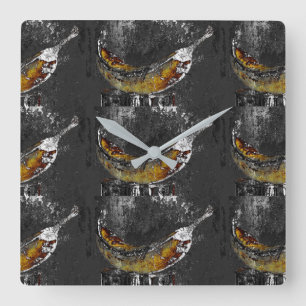 Relógio Quadrado planície