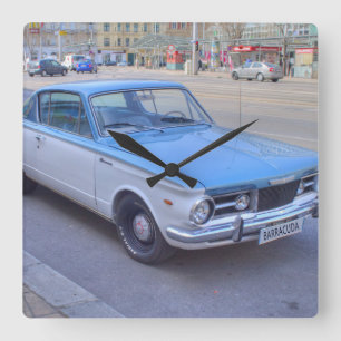 Relógio Quadrado Plymouth Barracuda