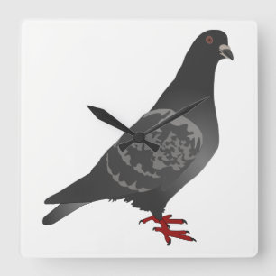 Relógio Quadrado Pombo