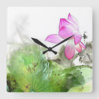 POND LOTUS l Pintura em Pincel Chinês