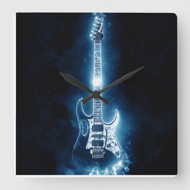 Relógio Quadrado Porta copos de Chaveiro de Papel Quadrado de Tin c (Frente)