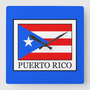 Relógio Quadrado Porto Rico
