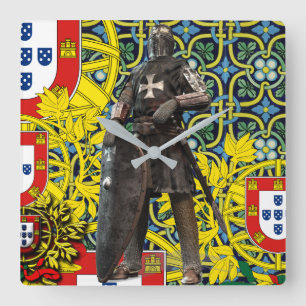 Relógio Quadrado Portugal