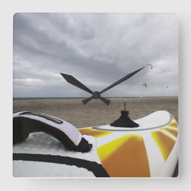 Relógio Quadrado prancha (Frente)