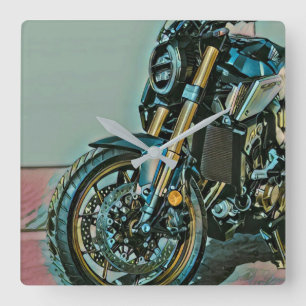 Relógio Quadrado Prescrições únicas para motociclistas