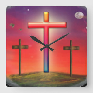 Relógio Quadrado Produtos de arte calvários