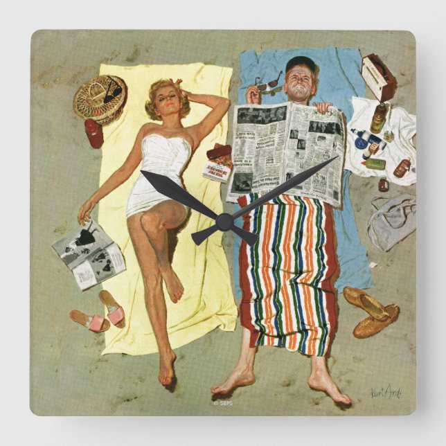 Relógio Quadrado Protecção solar? (Frente)