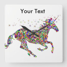 Pulso de disparo colorido do unicórnio