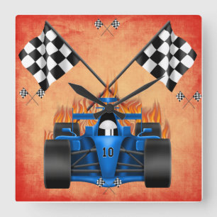 Relógio Quadrado Pulso de disparo das corridas de carros