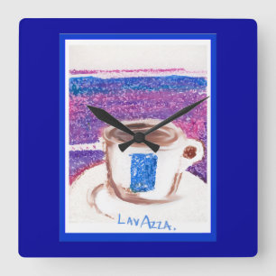 Relógio Quadrado Pulso de disparo de LaVazza