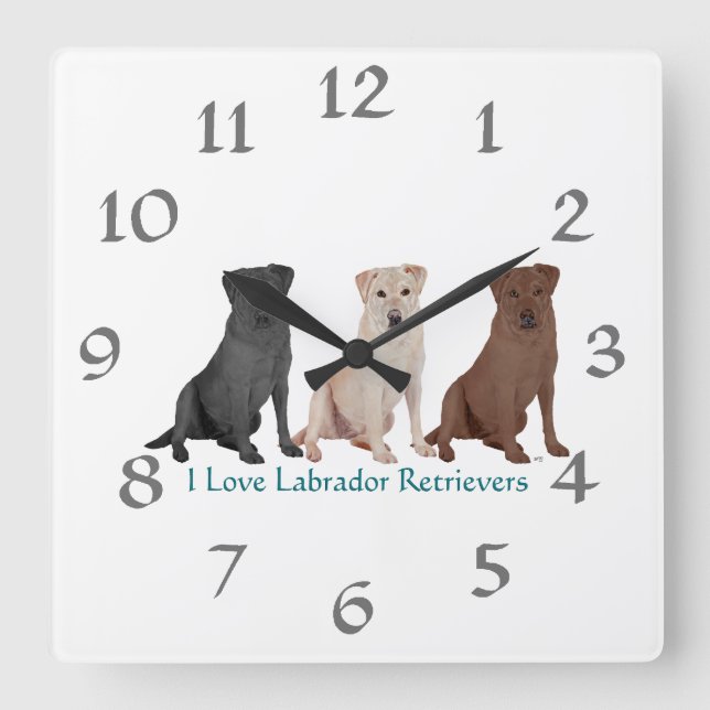 Relógio Quadrado Pulso de disparo de parede (Frente)