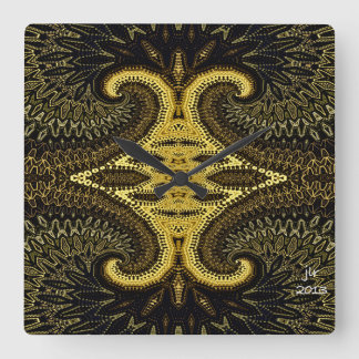 RELÓGIO QUADRADO PULSO DE DISPARO DE PAREDE DA MONGE DO ZEN