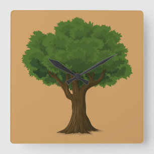 Relógio Quadrado Pulso de disparo de parede lindo do design da