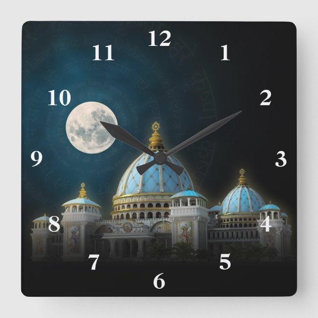 Relógio Quadrado Pulso de disparo de TOVP (Frente)