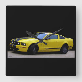 RELÓGIO QUADRADO PULSO DE DISPARO DO MUSTANG 302