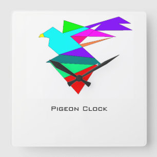 Relógio Quadrado Pulso de disparo do pulso de disparo de Piegon
