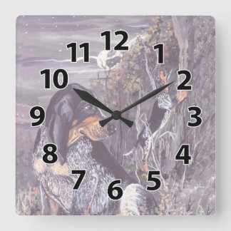 Relógio Quadrado Pulso de disparo do sonhador do filhote de