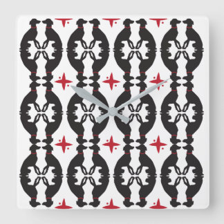 Relógio Quadrado Pulso de disparo elegante do teste padrão do galgo