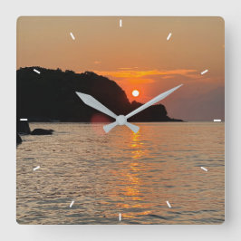 Relógio Quadrado Pulso Personalizado de Fotografia