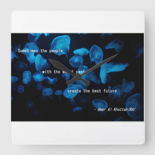 Relógio Quadrado pulsos de disparo islâmicos