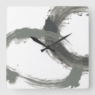 Relógio Quadrado Reação Circular