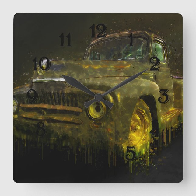 Relógio Quadrado Recolhimento do International 1951 (Frente)