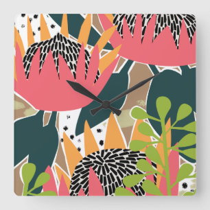 Relógio Quadrado Rei Protea I