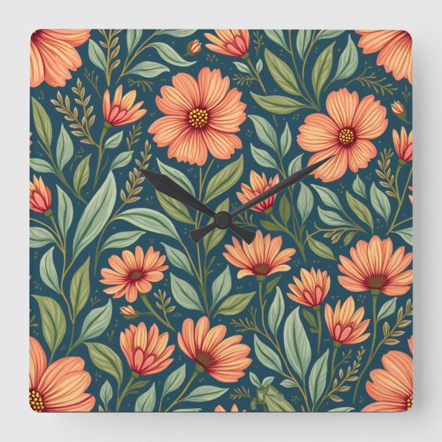 Relógio Quadrado Relógios de Arte de Parede (Frente)