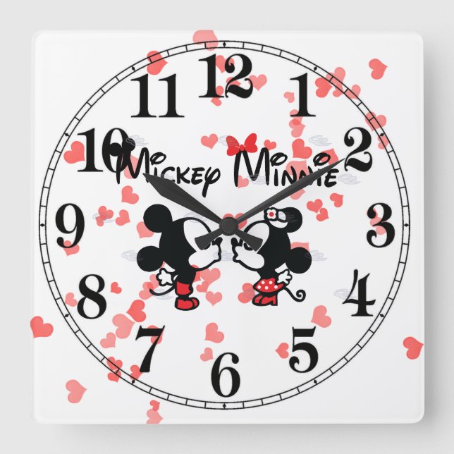 Relógio Quadrado Reloj de Comparação (Frente)