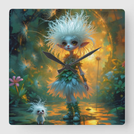 Relógio Quadrado Reloj de Pared