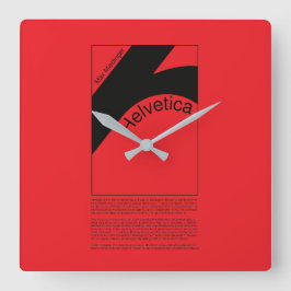 Relógio Quadrado Reloj de pared