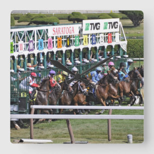 Relógio Quadrado Relvado de Mellon