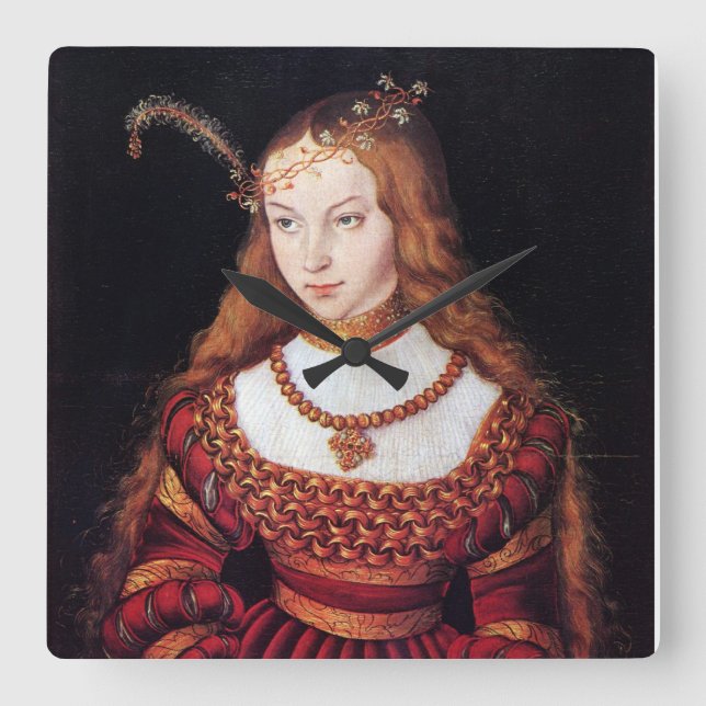 RELÓGIO QUADRADO RENASSAINCE BEAUTY,FASHION JEWELRY COSTUME DESIGN (Frente)