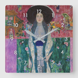 Relógio Quadrado Retrato de Adele Bloch Bauer, Gustav Klimt