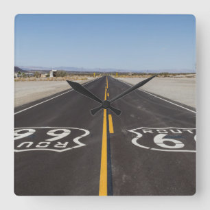 Relógio Quadrado Rota 66, Amboy (Califórnia, EUA)